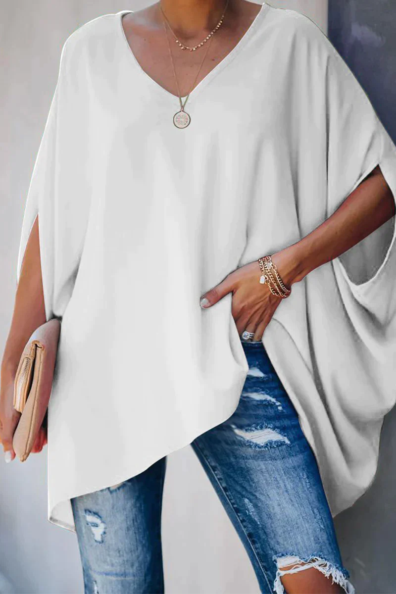 Ida - Elegante, wijde blouse voor lente/zomer