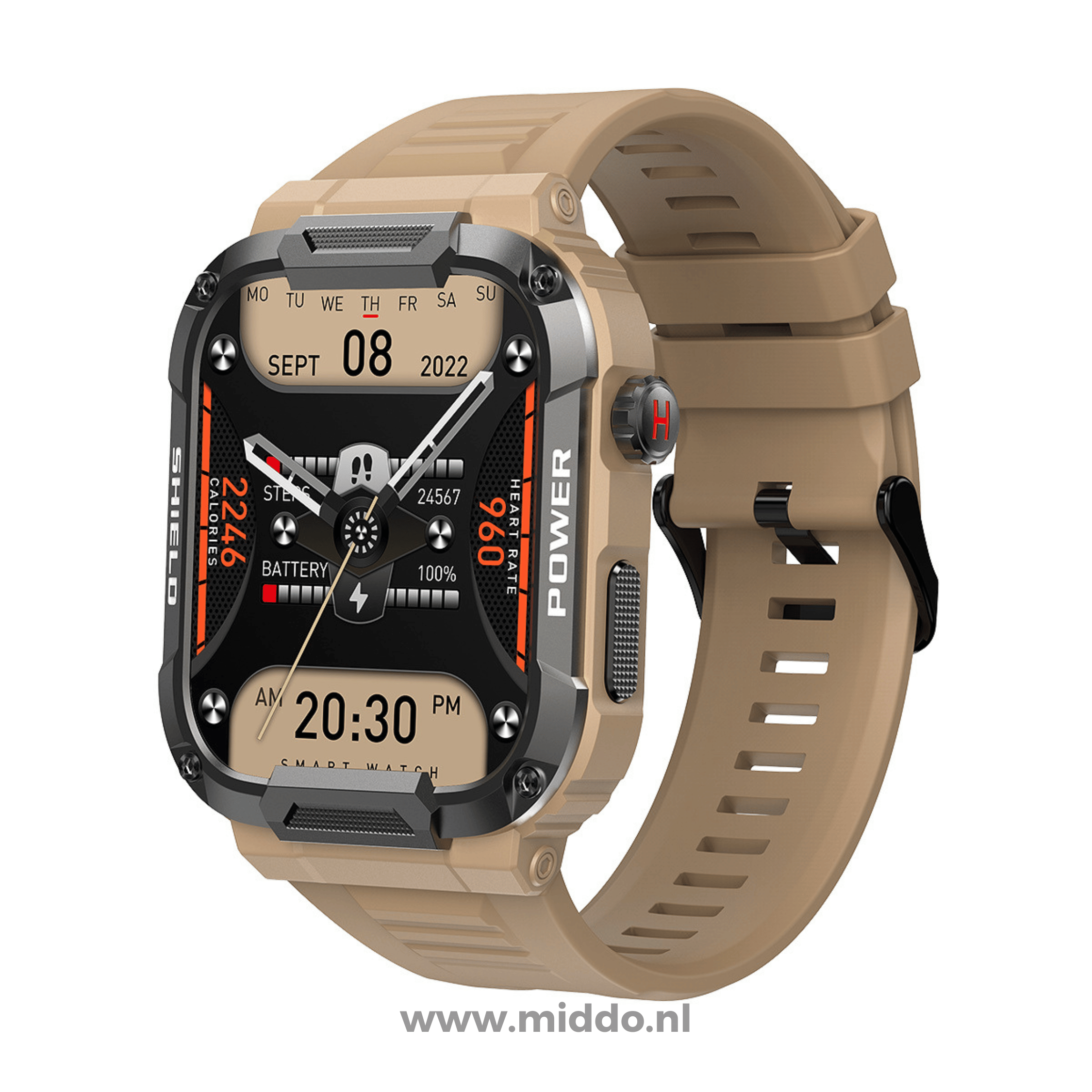 12+ Functies & Onverwoestbare Smartwatch!